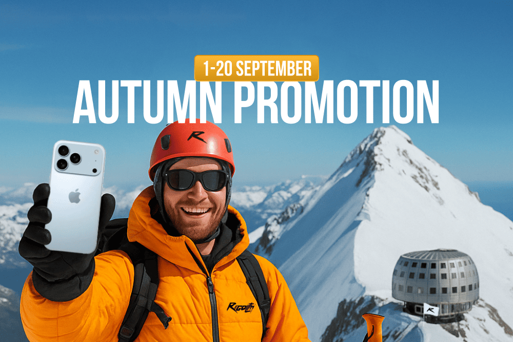 Regolith Fall Giveaway — win an iPhone 17 Pro Max 2TB, $1,000, and a trip to Mont Blanc