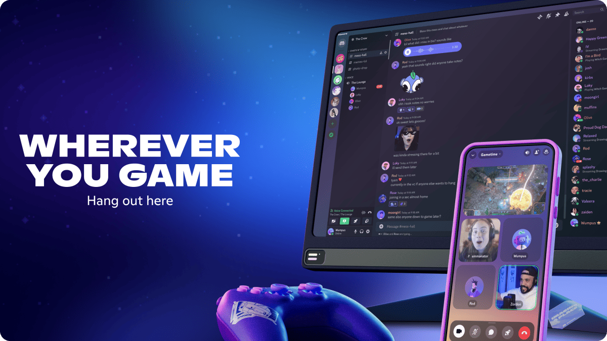 Discord is a new generation messenger
